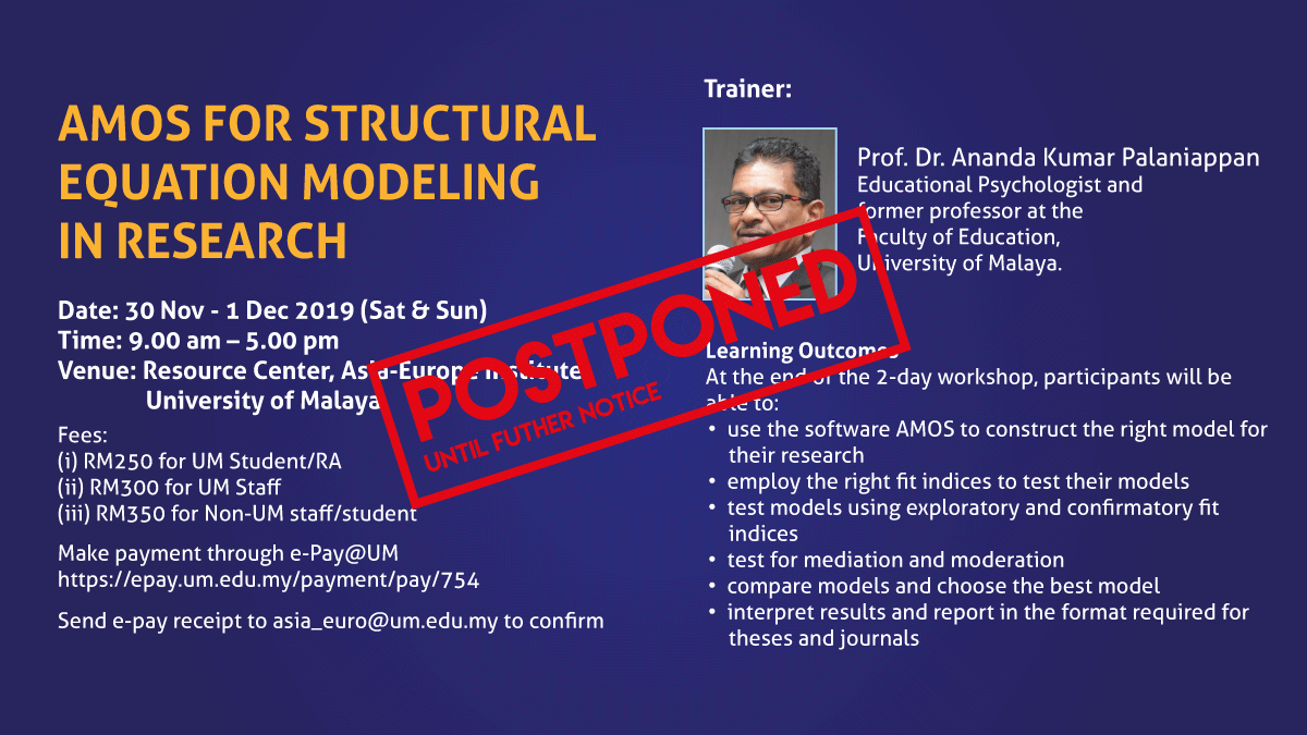 AMOS for Structural Equation Modeling in Research