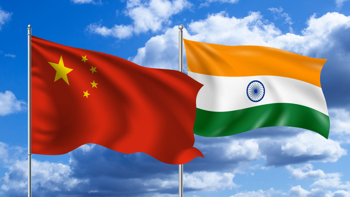 Where is India weaker than China