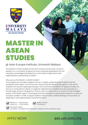 Master in ASEAN Studies (MAS)