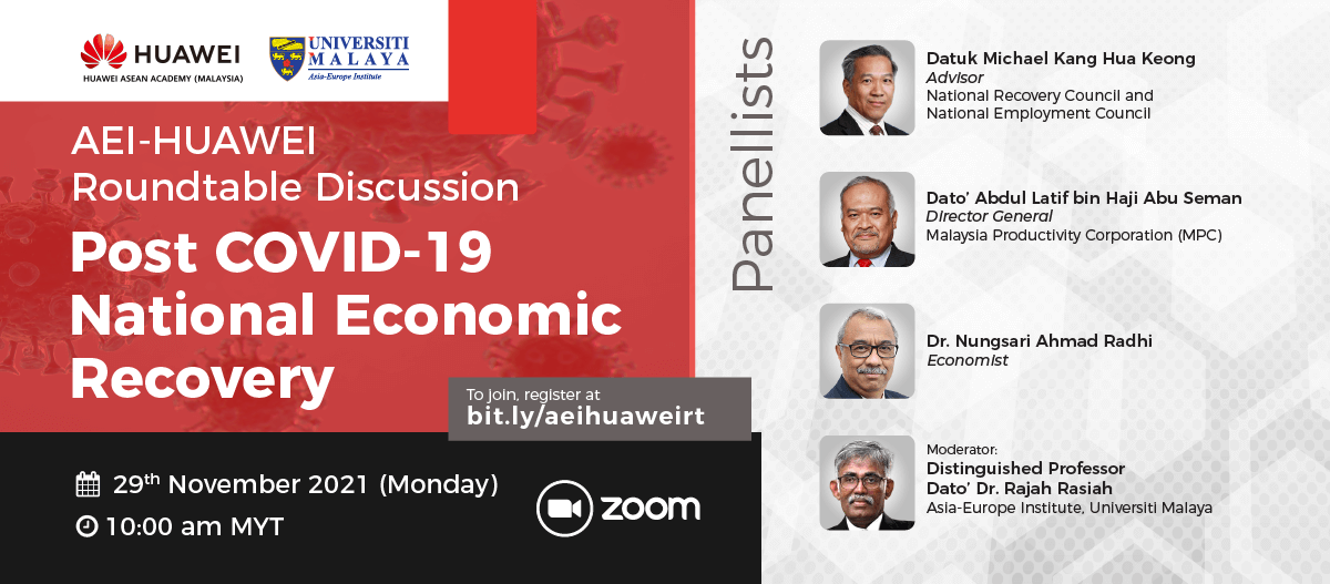 AEI-HUAWEI Roundtable Discussion: Post COVID-19 National Economic Recovery
