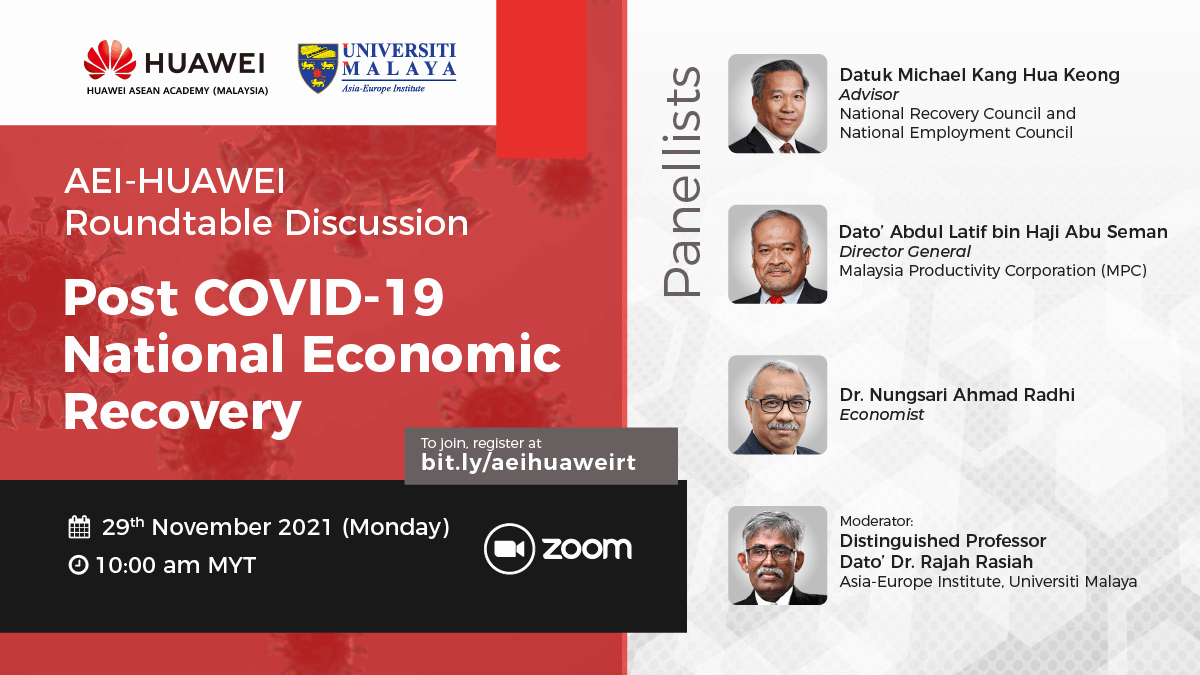 AEI-HUAWEI Roundtable Discussion: Post COVID-19 National Economic Recovery