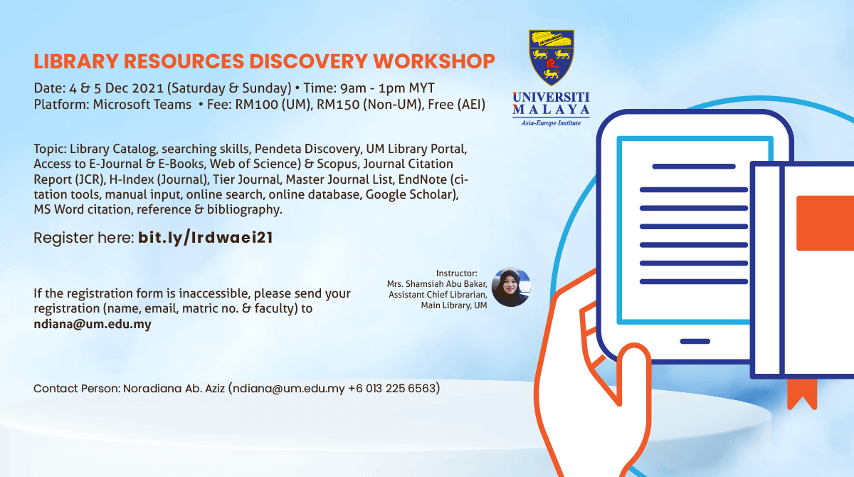 Library Resources Discovery Workshop