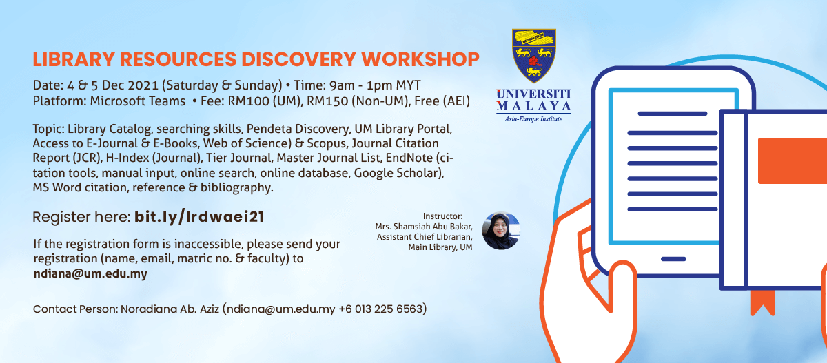 Library Resources Discovery Workshop