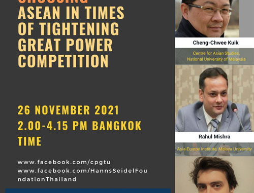 Hedging, Bending or Choosing - ASEAN in Times of Tightening Great Power Competition