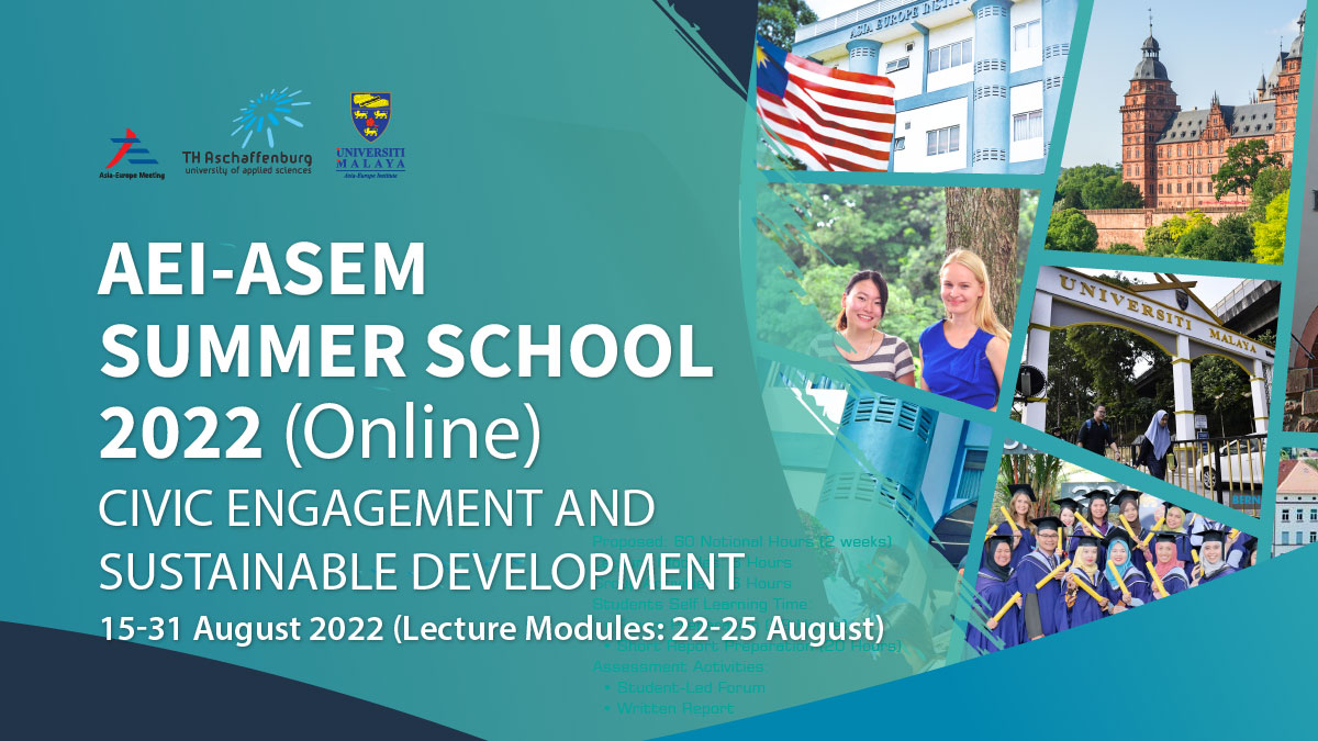 Official Opening of AEI-THAB-ASEM Summer School themed “Civic Engagement and Sustainable Development”