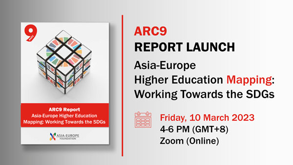 ARC9 Study Launch | Asia-Europe Higher Education Mapping: Working Towards the SDGs