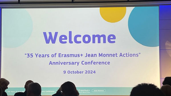 “35 Years of Erasmus+ Jean Monnet Actions”
Anniversary Conference