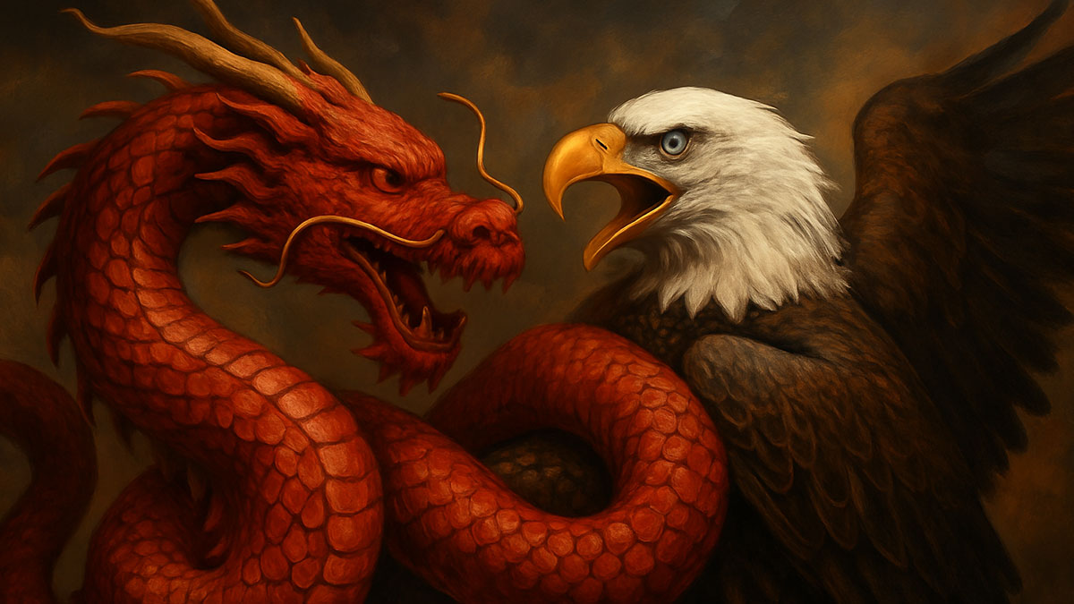 China's dragon is tightening its grip on America's eagle