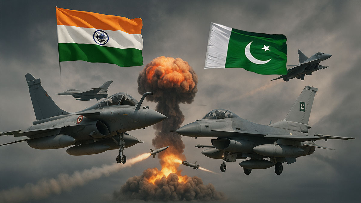 Aerial showdown over South Asia: India, Pakistan, and the global arms race