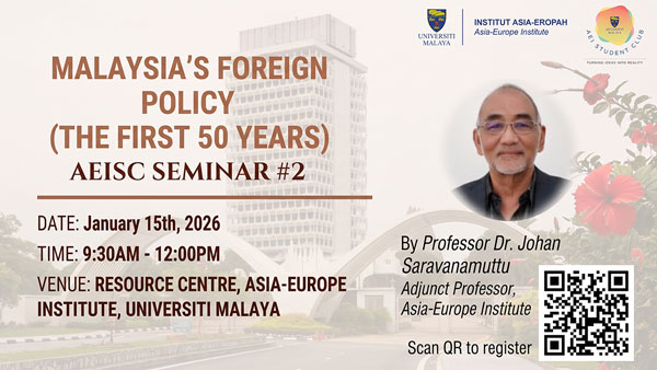 Malaysia’s Foreign Policy: The First Fifty Years