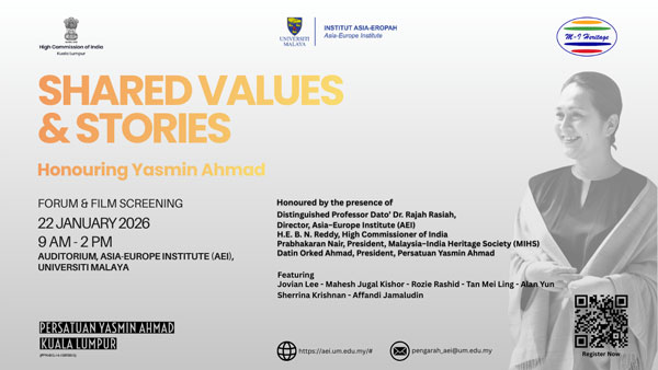 Shared Values & Stories: Honouring Yasmin Ahmad