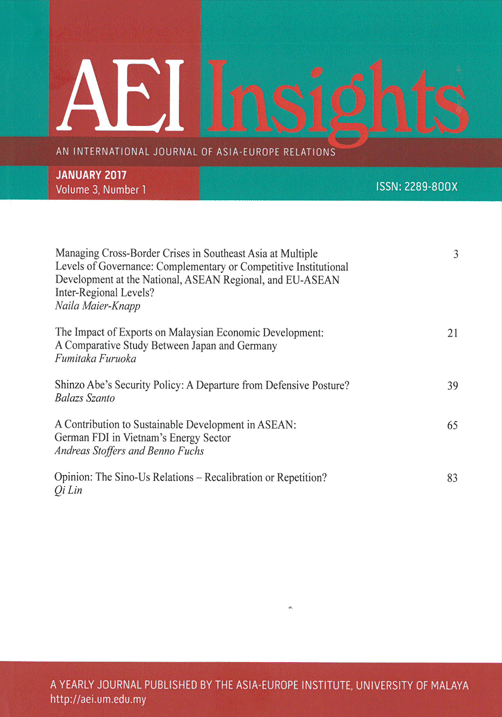 AEI Insights Vol.3, Number 1 (2017)