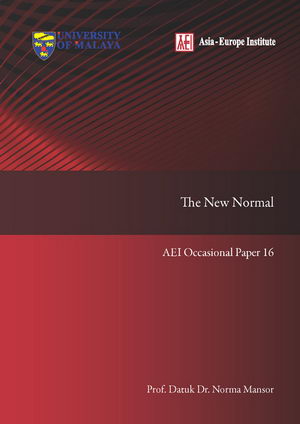 AEI Occasional Paper 16