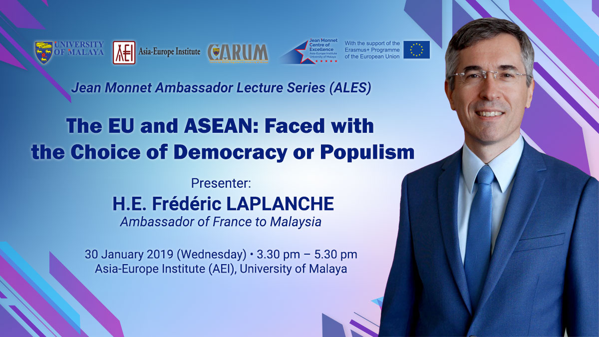 The EU and ASEAN: Faced with the Choice of Democracy or Populism
