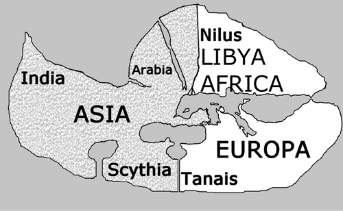 Map4 The world according to Strabo