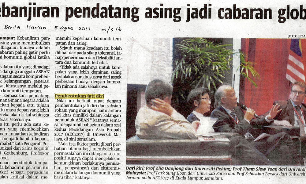 Kebanjiran pendatang asing jadi cabaran global