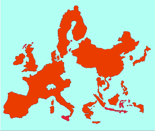 Map1 ASEM 1996